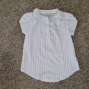 Womens pinstripe blouse